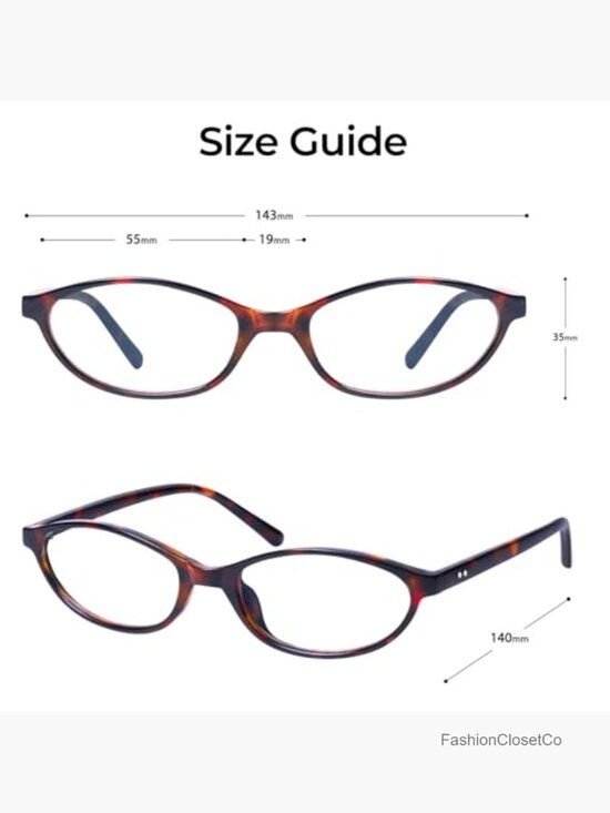Blue Light Blocking Oval Glasses for Women Trendy Retro main image 6